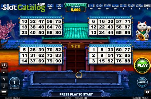 Скрин2. Pachinko (Neko Games) слот
