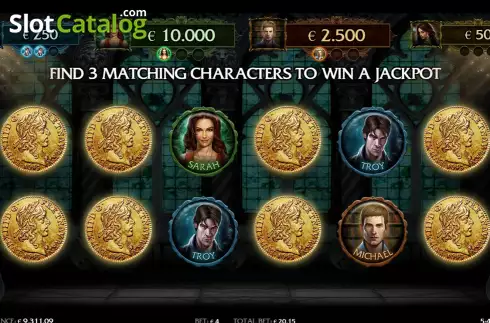 Скрин6. Immortal Romance Video Bingo слот