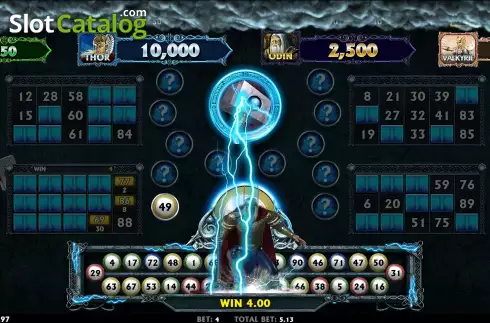 Скрин9. Thunderstruck II Video Bingo слот