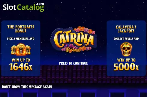 Скрин2. Catrina слот