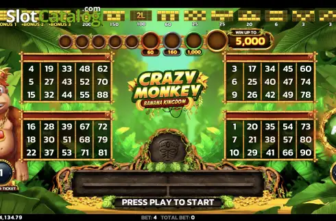 Скрин3. Crazy Monkey Banana Kingdom слот