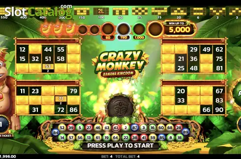Скрин4. Crazy Monkey Banana Kingdom слот