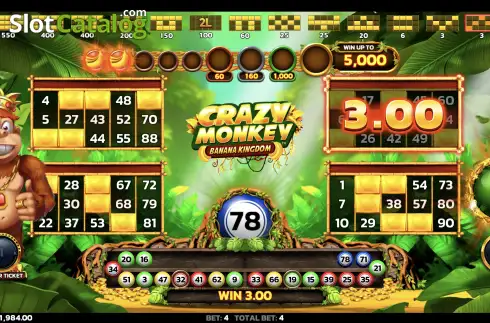 Скрин5. Crazy Monkey Banana Kingdom слот