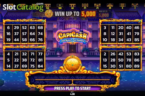 Скрин2. Capi Cash Jackpot Fortunes слот