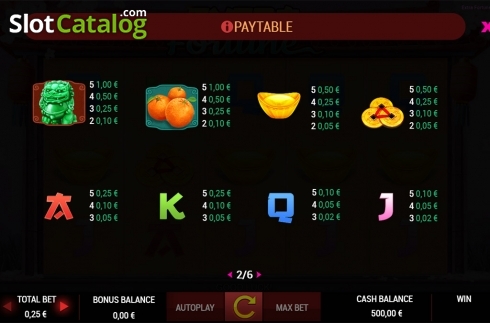 Скрин7. Extra Fortune слот
