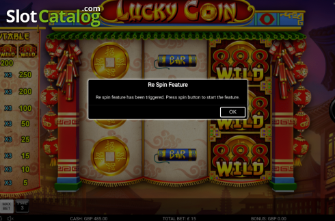 Скрин4. Lucky Coin (Nektan) слот