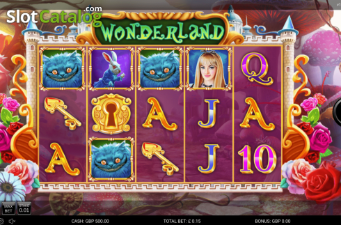 Скрин2. Wonderland (Nektan) слот