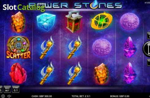 Скрин2. Power Stones слот