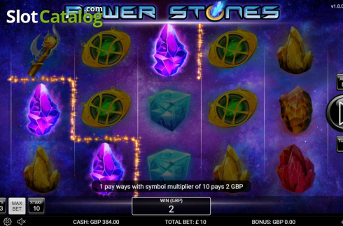 Скрин5. Power Stones слот