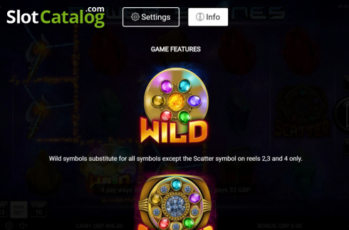 Скрин7. Power Stones слот