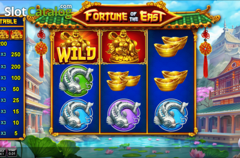 Скрин2. Fortune of the East слот