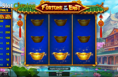 Скрин4. Fortune of the East слот