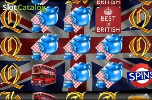 Скрин2. Best of British слот