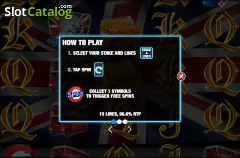 Скрин7. Best of British слот