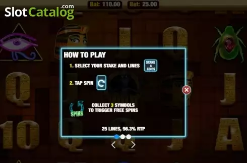 Скрин8. Mummy Gold слот