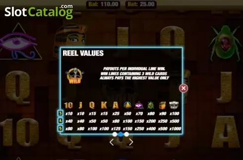 Скрин9. Mummy Gold слот