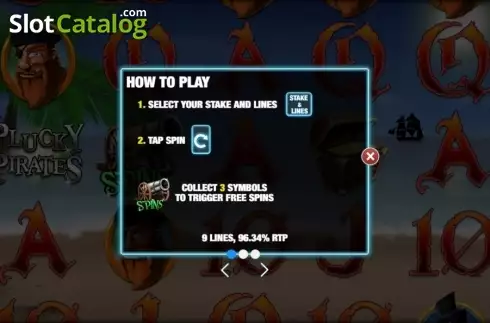 Скрин7. Plucky Pirates слот