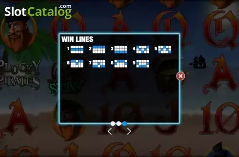 Скрин9. Plucky Pirates слот