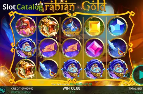 Скрин2. Arabian Gold слот