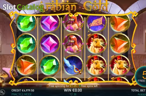 Скрин6. Arabian Gold слот