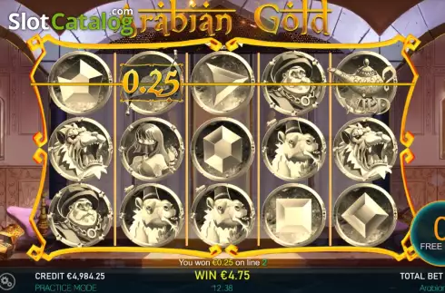 Скрин7. Arabian Gold слот