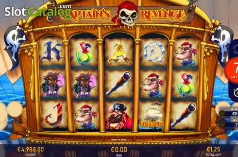 Скрин6. Captain's Revenge слот