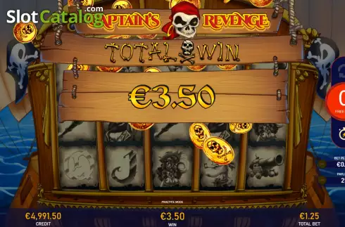 Скрин8. Captain's Revenge слот