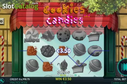 Скрин4. Cookies and candies слот