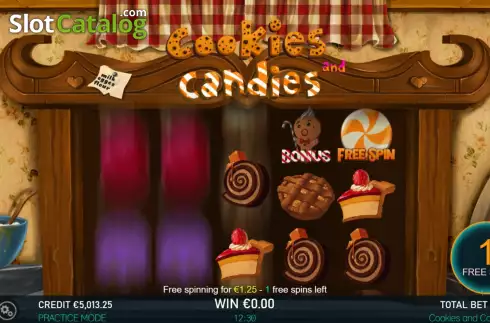 Скрин7. Cookies and candies слот