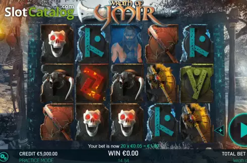 Скрин2. Wrath of Ymir слот