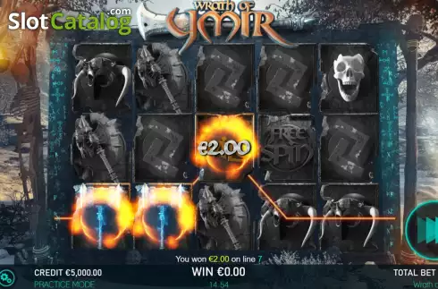 Скрин3. Wrath of Ymir слот