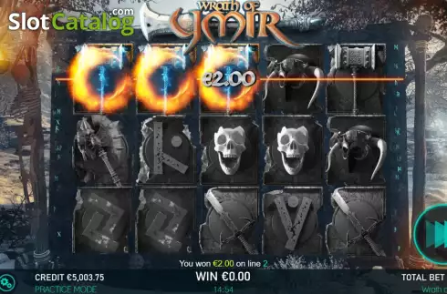 Скрин4. Wrath of Ymir слот