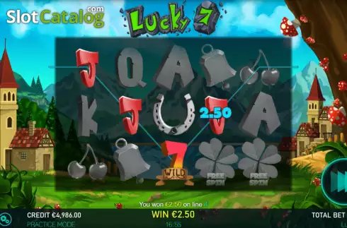 Скрин4. Lucky 7 (Nemesis Game Studio) слот
