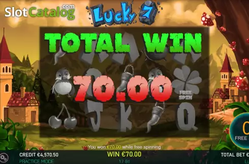 Скрин8. Lucky 7 (Nemesis Game Studio) слот