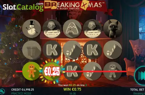 Скрин3. Breaking Xmas слот