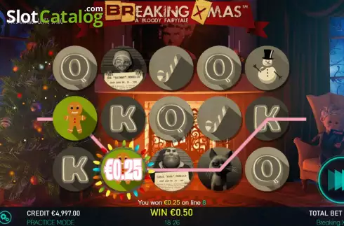 Скрин4. Breaking Xmas слот