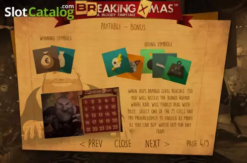 Скрин8. Breaking Xmas слот