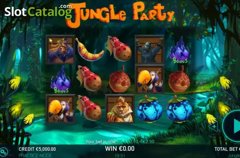 Скрин2. Jungle Party слот