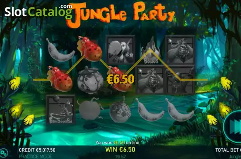 Скрин4. Jungle Party слот