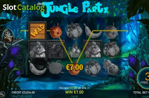 Скрин7. Jungle Party слот