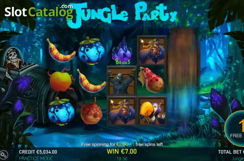 Скрин8. Jungle Party слот