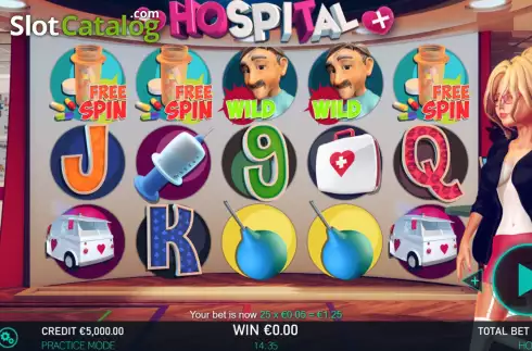 Скрин2. Hospital слот