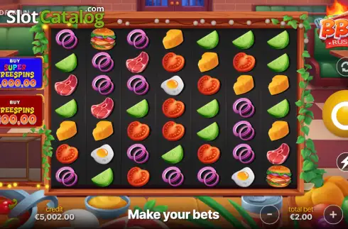 Скрин2. BBQ Rush слот