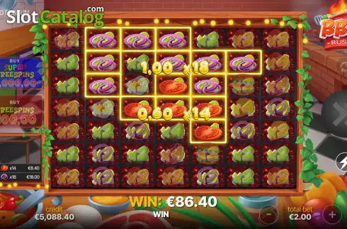 Скрин3. BBQ Rush слот