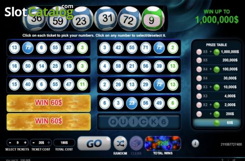 Скрин6. Quick 6 слот