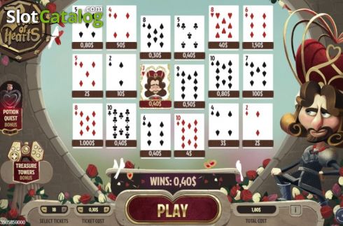 Скрин4. Prince of Hearts слот