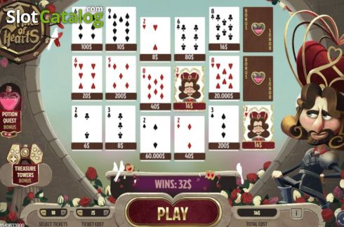 Скрин5. Prince of Hearts слот