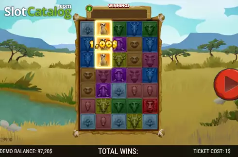 Скрин5. Savanna Adventures слот