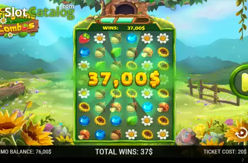 Скрин3. Springtime Combos слот
