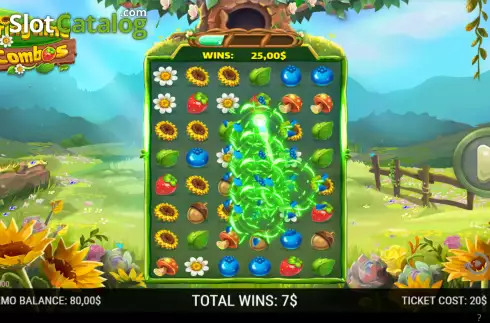 Скрин4. Springtime Combos слот
